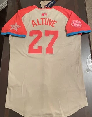 New 2024 ASG Jose Altuve #27 Houston Astros Authentic On-Field Nike Jersey 44/L - Image 1 of 4
