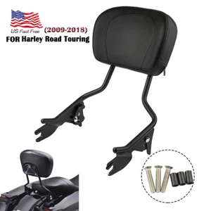 Barra Sissy de respaldo desmontable para Harley Touring Glide King 09-18 13 - Imagen 1 de 9