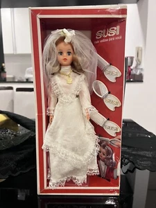 Estrela Brasile Susi sposa 1980 straniera stile Barbie Tammy Sindy scatola originale - Foto 1 di 9