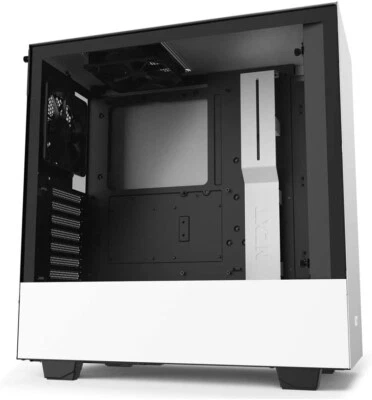 NZXT H510 Compact ATX Mid-Tower PC Gaming Case White/Black - New In Box S/N#0690 - Image 1 of 4