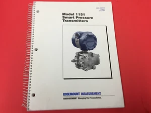 Rosemount - Model 1151 Smart Pressure Transmitters - User’s Manual - Picture 1 of 4