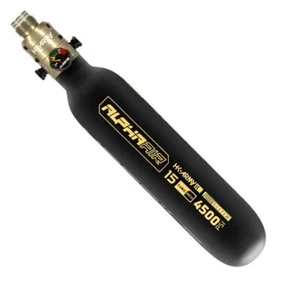 HK Army Paintball Hostile 15ci/4500psi HPA Tank w/ Gold Pro Reg Prestige - Picture 1 of 1