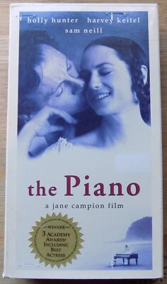 The Piano - VHS - Holly Hunter, Harvey Keitel, Sam Neill Foto 1 de 3
