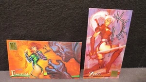 WildStorm Gallery 1995 Comics Card 131 Fairchild & 129 ZEALOT Gen 3 Wildcats - Picture 1 of 6