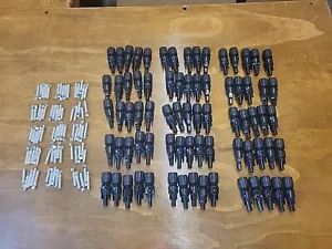 lot Of (75) Staubli PV-KBT4/6ii UR MC4 PV Connectors Male 32.0016P0001 30 Amp - Picture 1 of 6