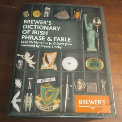 BREWER”S Dictionary of Irish Phrase & Fable McMahon  & O'Donoghue Hardcover & DJ - Image 1 of 4