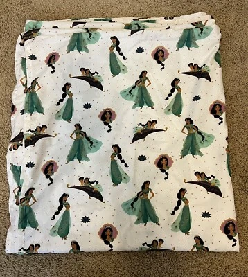 Disney Aladdin жасмин в зеленый пустыни драгоценности плоский лист размер королева - Изображение 1 из 3