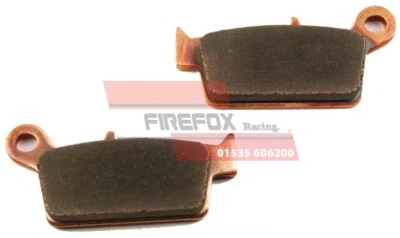 Pastillas de freno traseras sinterizadas Kawasaki KX125 KX250 1995 - 2008 KLX300 1997 - 2004 FIR Foto 1 de 2