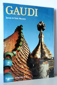 Gaudi Ignasi de Sola-Morales Photographs by F. Catala-Roca 1986 HB/DJ - Sealed - Imagen 1 de 5