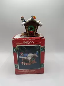 Ornamenti natalizi vintage 1992, Enesco Tesoro semi-auguri figlio con scatola - Foto 1 di 12