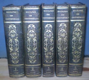 BIOGRAPHIE UNIVERSELLE DES CONTEMPORAINS (RABBE, SAINTE-PREUVE, BOISJOLIN) 1834 - Imagen 1 de 16