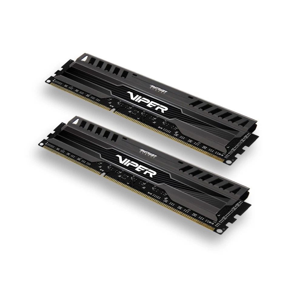 Patriot Viper 3 Black Mamba 16GB (2 x 8GB) PC3-12800 (DDR3-1600) Memory (PV316G160C9K)