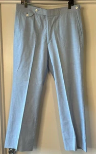 Vintage Men's JAYSPORT JAYMAR Slacks Light Blue Large Size Can Be Altered - Picture 1 of 9