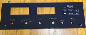 PLACA FRONTAL DE VIDRIO MCINTOSH MC2125 NUEVA, SIN USAR DE FÁBRICA - Imagen 1 de 2