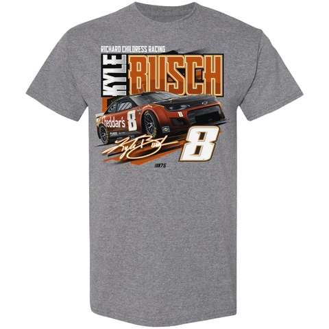 2023 KYLE BUSCH #8 CHEDDAR'S NASCAR LICENSED PIT ROAD TEE SHIRT K0708 Cover