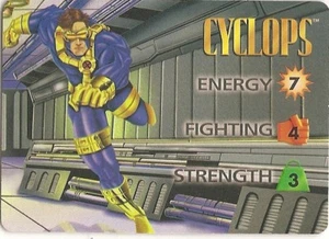 Marvel OVERPOWER Cyclops LOT OP hero 15 sp Wide Beam X-Men Strategy Visual Sweep - Picture 1 of 7