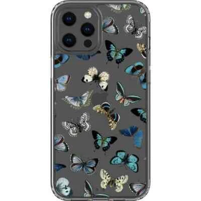 Funda transparente mariposa azul iPhone 13 Pro Max 12 Mini Foto 1 de 4