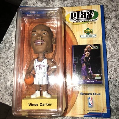 2000 Upper Deck Play Makers Vince Carter Toronto Raptors Bobblehead Series 1  - Image 1 of 4