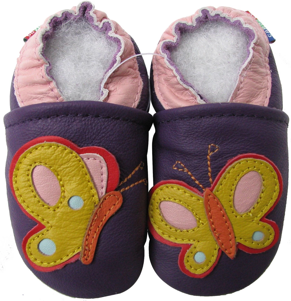 Carozoo Bebé Niño Suela Suave Cuero Zapatillas Best Seller Zapatos Hasta 8 años Foto 1 de 1