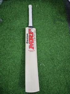 MRF Grand English Willow Cricket bat free shipping - Picture 1 of 5