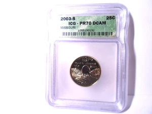 2003-S Missouri Quarter ICG PR70DCAM  *Proof* - Picture 1 of 4