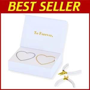 Edelstahl Paare Armband Set - Zum Selbermachen Infinity Love - Bild 1 von 8