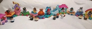 Little People Princess Floats 12 RARE 32Lot Xtras Disney Parade Almost Complete - Picture 1 of 24