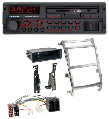 Blaupunkt SD MP3 USB Bluetooth DAB Autoradio für Hyundai ix55 (2009-2012) silber - Bild 1 von 4
