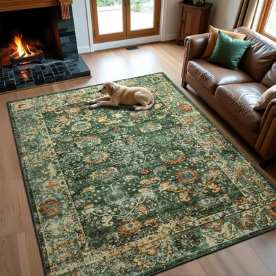 Living Room Area Rug, 4x6 Washable Rugs Perfect for Bedroom, Room, Nursery, D... - Image 1 of 4