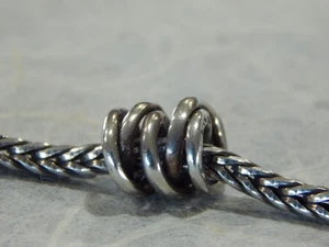 TROLLBEADS Siblings Bead TAGBE-30085 Sterling Silver $65 (ONE BEAD) NEW! - Picture 1 of 7