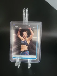 2019 Topps Chrome UFC Maycee Barber Base Rookie Card! No. 56. - Picture 1 of 4