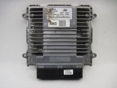 Computadora ECU ECM SONATA 2011 11 2,4 L automática 801083 Foto 1 de 4