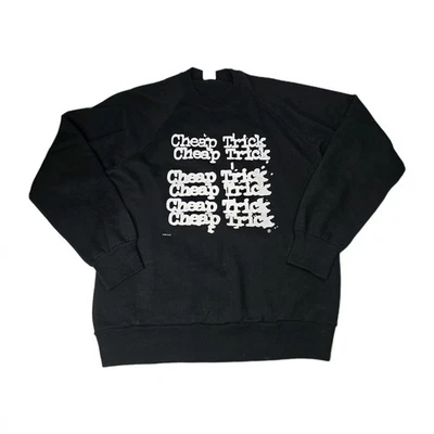Sudadera Grande Vintage 1989 Barata Banda de Trucos Música Concierto Gráfico Foto 1 de 4