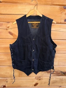 Milwaukee Performance Vest Mens Large Black Denim - Picture 1 of 10