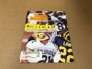 VTG Sports Illustrated Magazine "The Catch" - October 3, 1994 - Foto 1 di 6