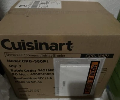 Cuisinart Hurricane 32 oz. 3-Speed Compact Juicing Blender CPB-380P1  - Image 1 of 2