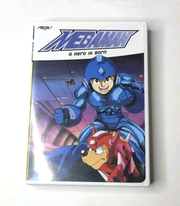 Megaman A Hero Is Born 2002 DVD Movie Series Capcom Hero Cartoon Anime OOP MINT! - Picture 1 of 13
