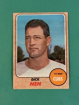 1968 Topps Dick Nen High # #591 EX - Image 1 of 2