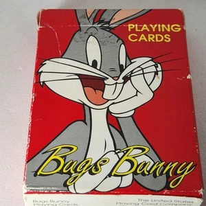 Carte da gioco vintage 1996 BUGS BUNNY Looney Tunes * incomplete * NO 5 di ❤️ SPEDIZIONE GRATUITA - Foto 1 di 9