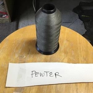 Shade Lt  Pewter Gray Nylon Thread 8Oz by Hidem Paul Threads T30 Bonded Nylon - Picture 1 of 1