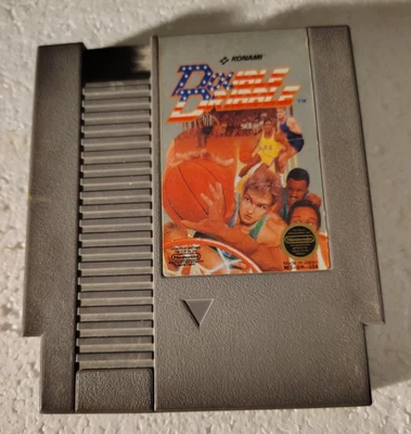Double Dribble Basketball - NES Nintendo Game - Image 1 of 3