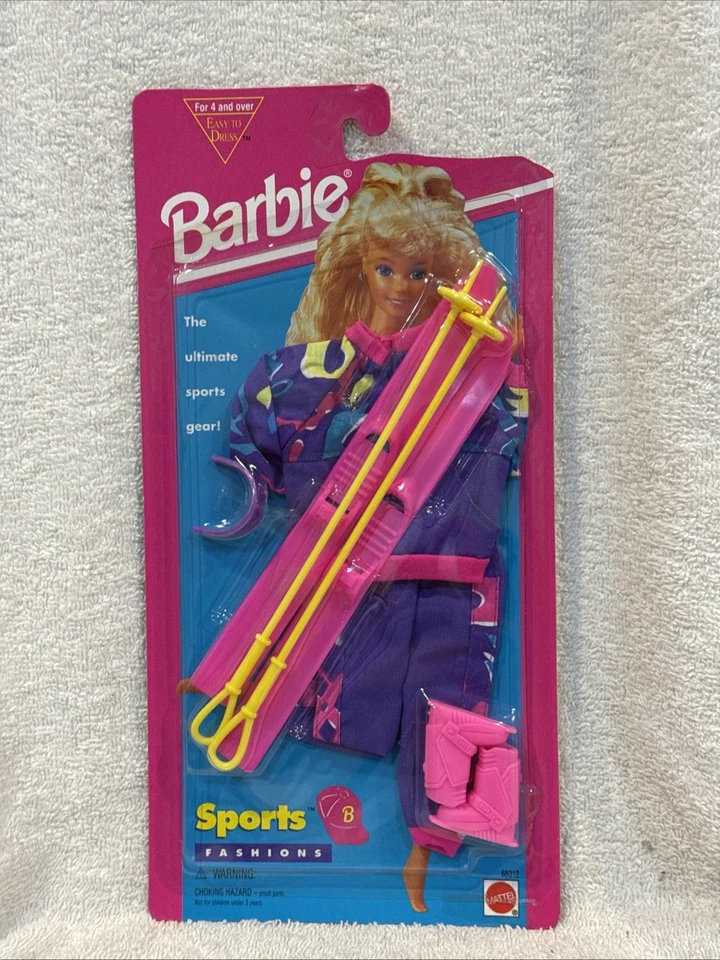 MOC 1995 Mattel Barbie Sports Fashions Rollerblading 68312-91