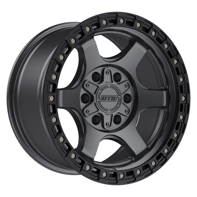 Dropstars 604AB Wheels 17x9 (-12, 5x139.7, 78.1) Anthracite Rims Set of 4 - Image 1 of 3