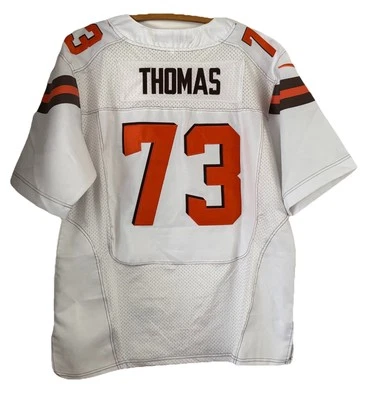 Joe Thomas Cleveland Browns 2017 Jersey LAST SEASON Nike Elite game model Sz48 - Image 1 of 4