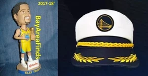 Golden State Warriors Klay Thompson Captain Hat Chinese Jersey Bobblehead SGA - Picture 1 of 1