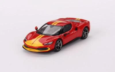 1:64 BBR Ferrari 296 Gtb Assetto Fiorano Rosso Corsa 2023 BBRFER64002 - Immagine 1 di 2