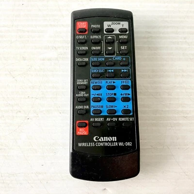 Canon WL-D83 Camcorder Remote Control - Free Postage! - Image 1 of 2