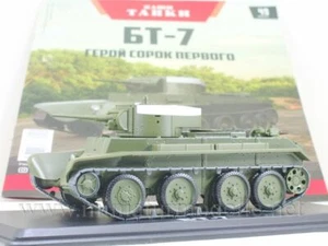 1:43 BT 7 Panzer leichter #49 Russische Soviet Russian tank WWII UdSSR OVP Neu - Picture 1 of 4