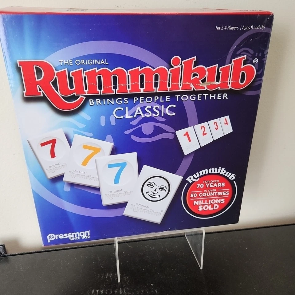 Rummikub by Pressman Classic Edition The Original Rummy Tile Game OPEN BOX - Image 1 of 4