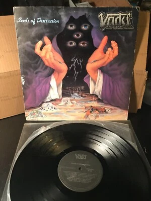 Vodu Seeds of Destruction LP 1988 BRAZIL Speed metal Sepultura Sarcofogo Panic - Image 1 of 4
